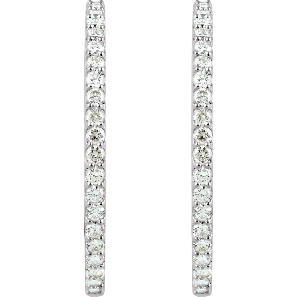 Inside-Outside Hoop Earrings