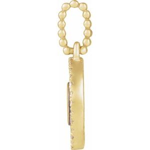 Accented Evil Eye Pendant