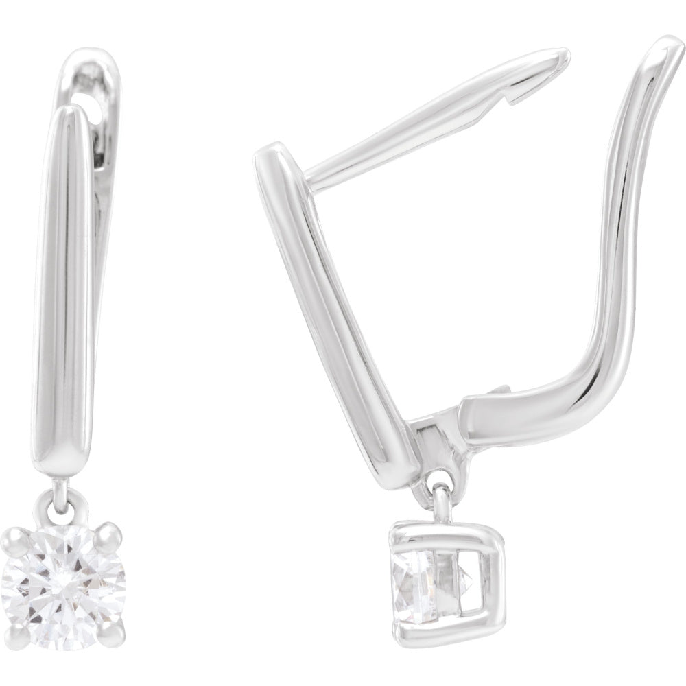 Lab-Grown Diamond Earrings