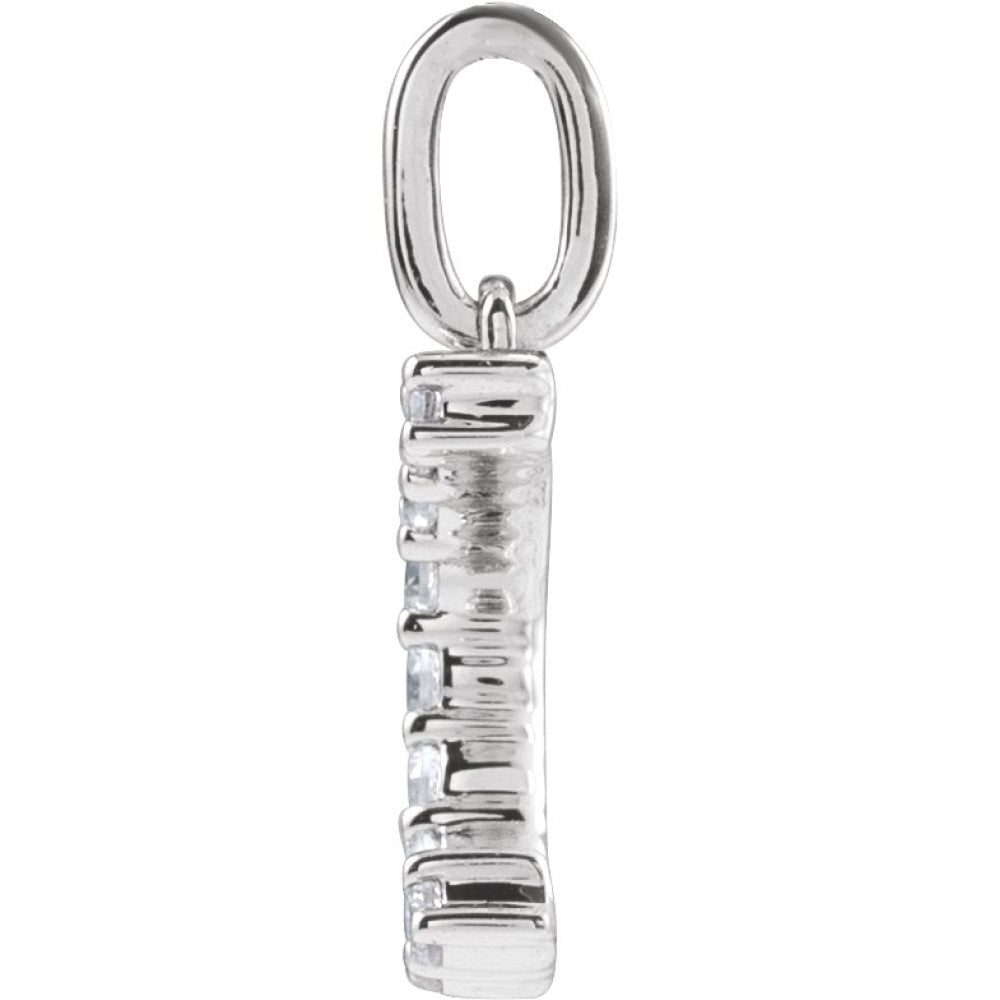 Accented Initial Necklace