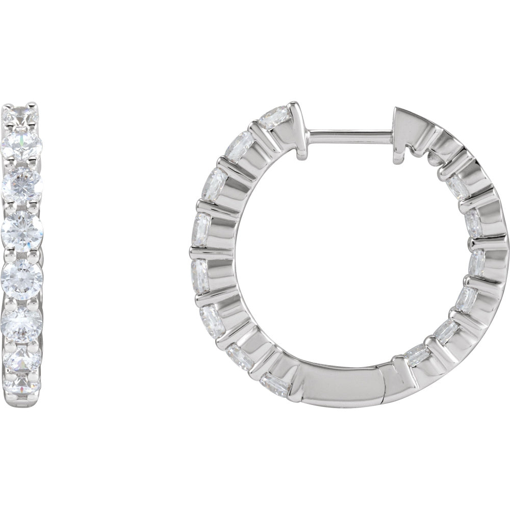 Inside-Outside Hoop Earrings