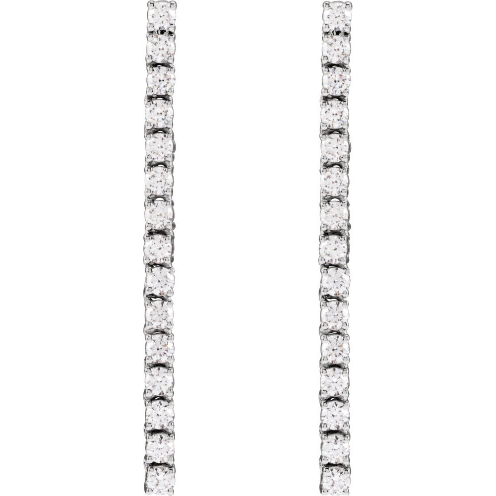Accented Drop Earrings