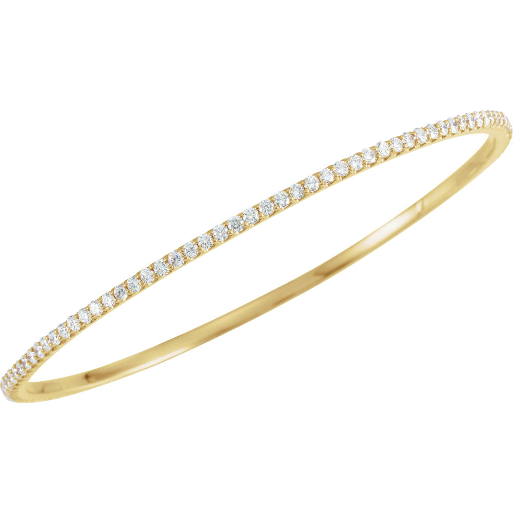 Accented Bangle Bracelet