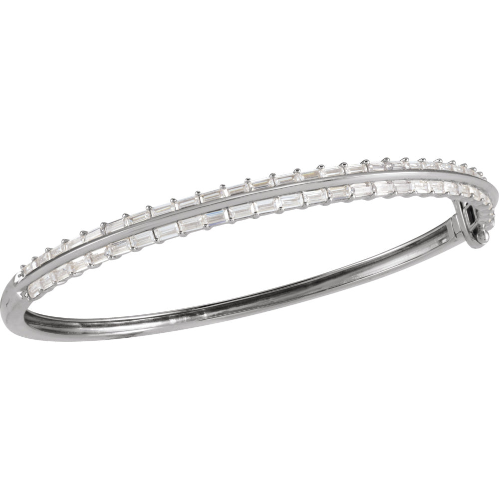 Lab-Grown Diamond Bangle Bracelet