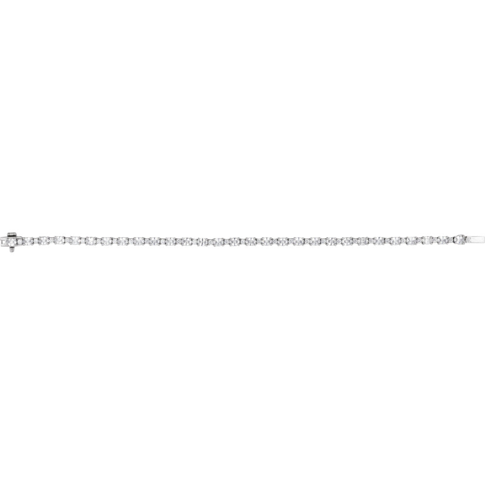 Lab-Grown Diamond Line Bracelet