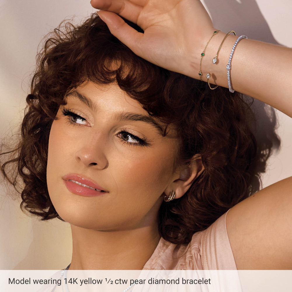 Accented Bangle Bracelet