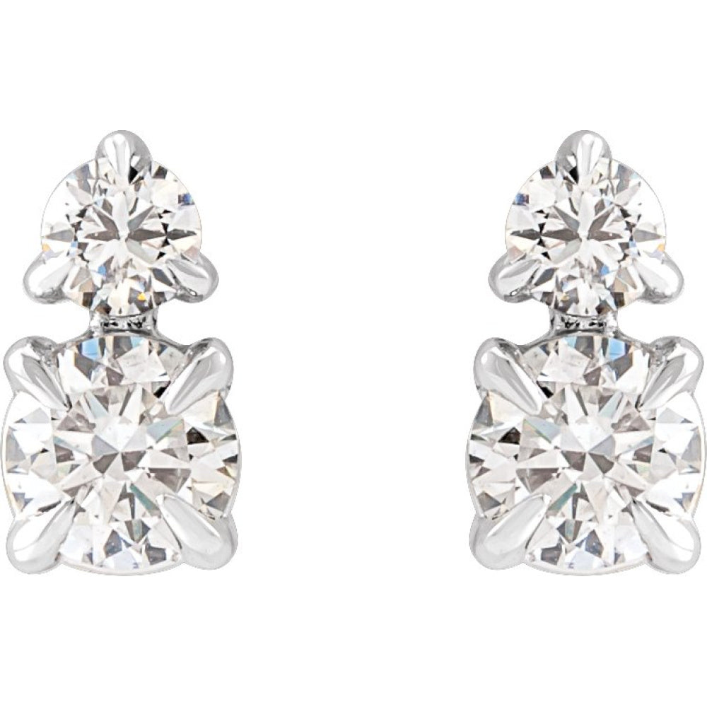 Lab-Grown Diamond Earrings