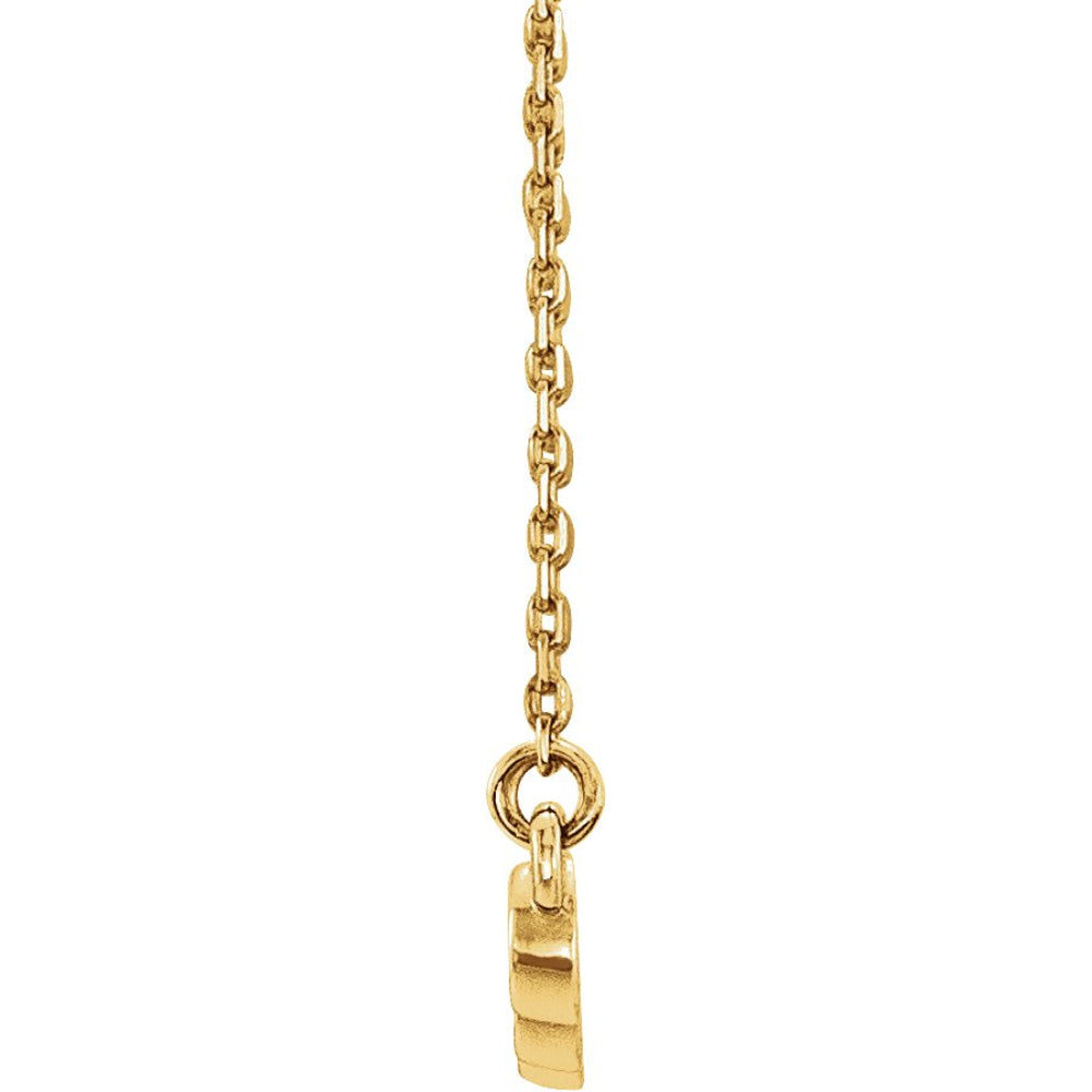 Five-Stone Bezel-Set Necklace or Center