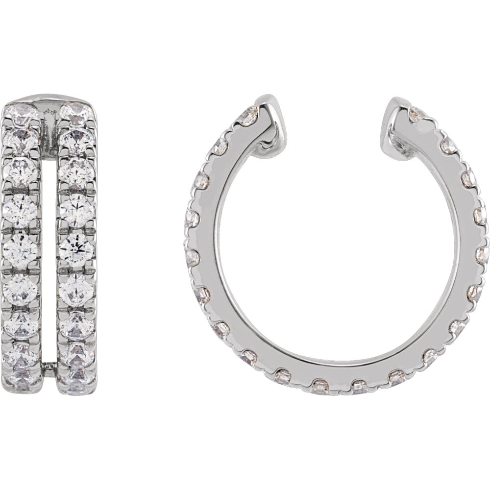 Lab-Grown Diamond Ear Cuff