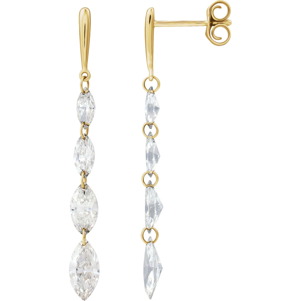 Lab-Grown Diamond Earrings