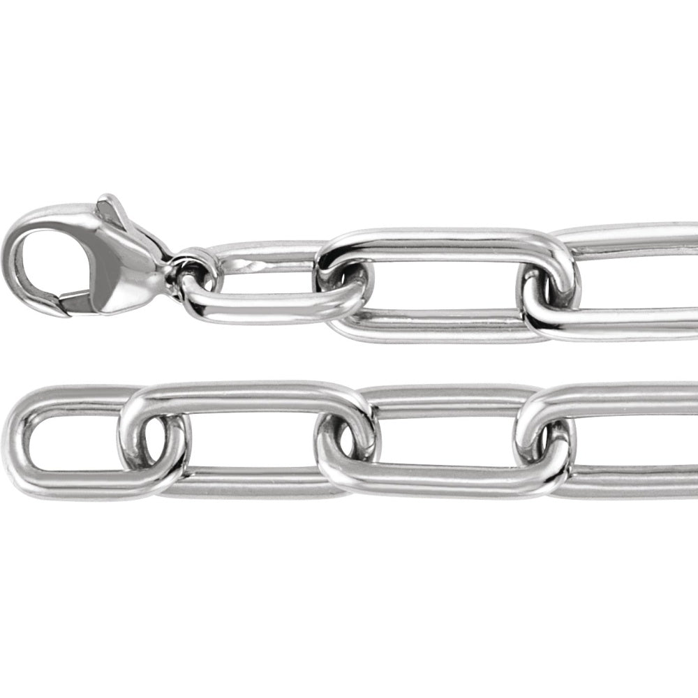 Accented Paperclip-Style Bracelet