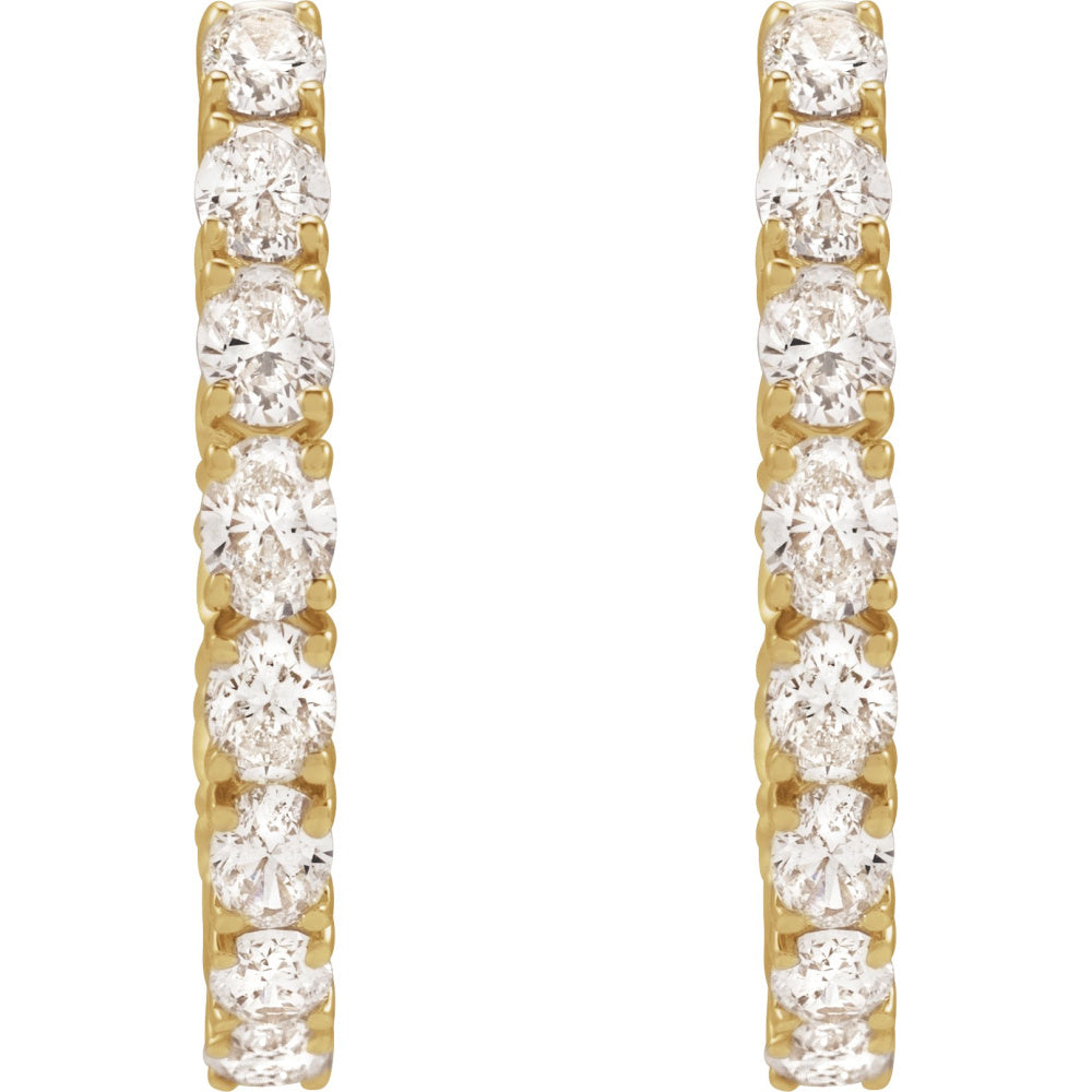 Inside-Outside Hoop Earrings