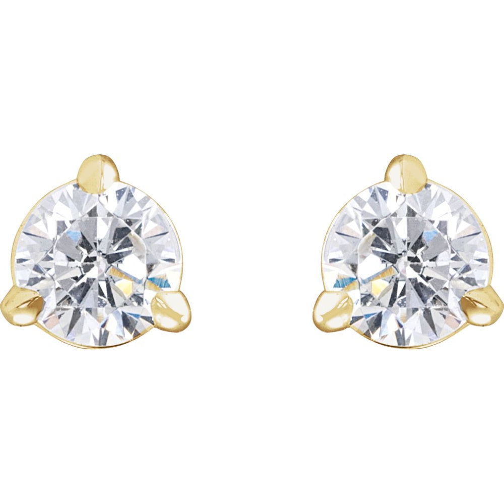 Lab-Grown Diamond Stud Earrings
