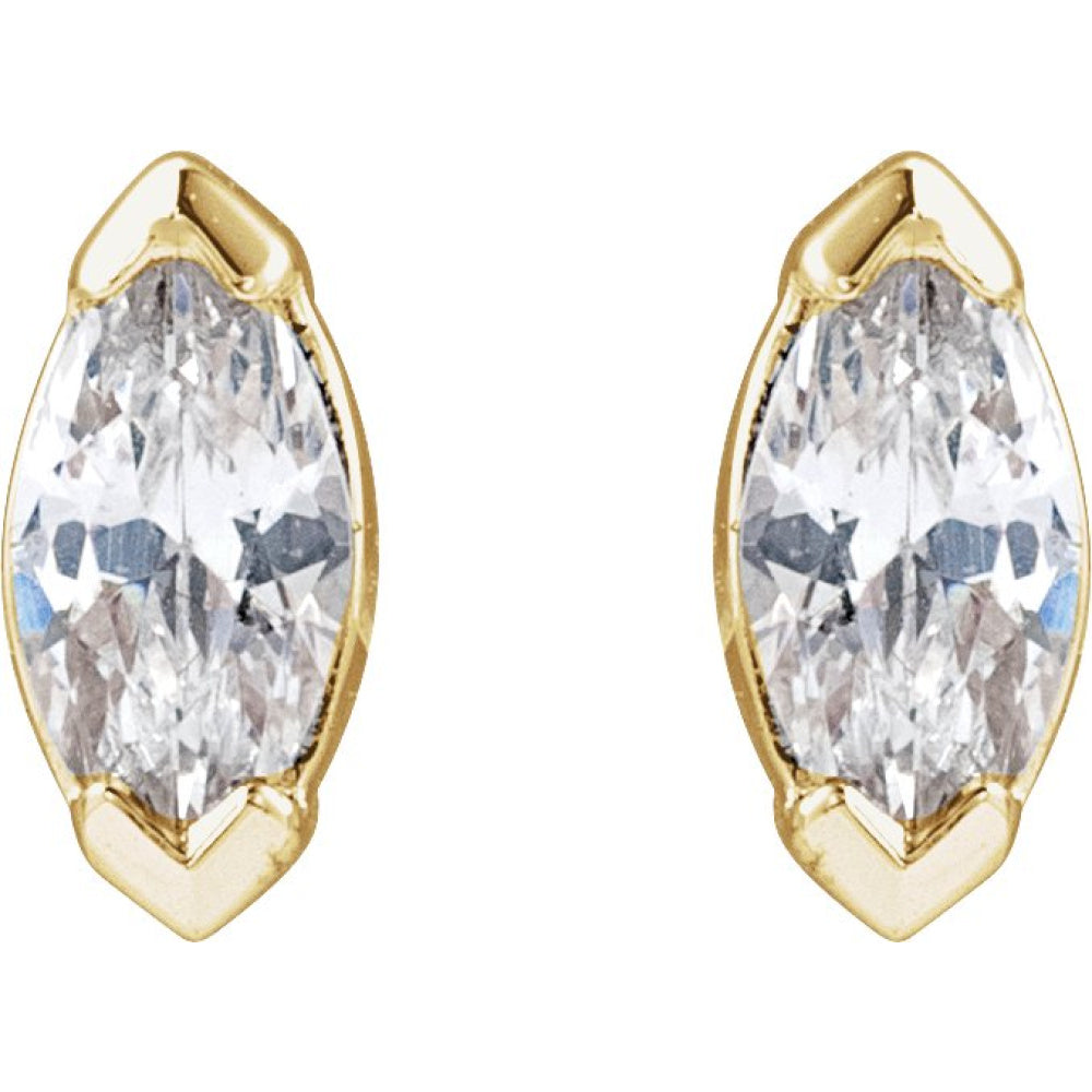 Lab-Grown Diamond Stud Earrings