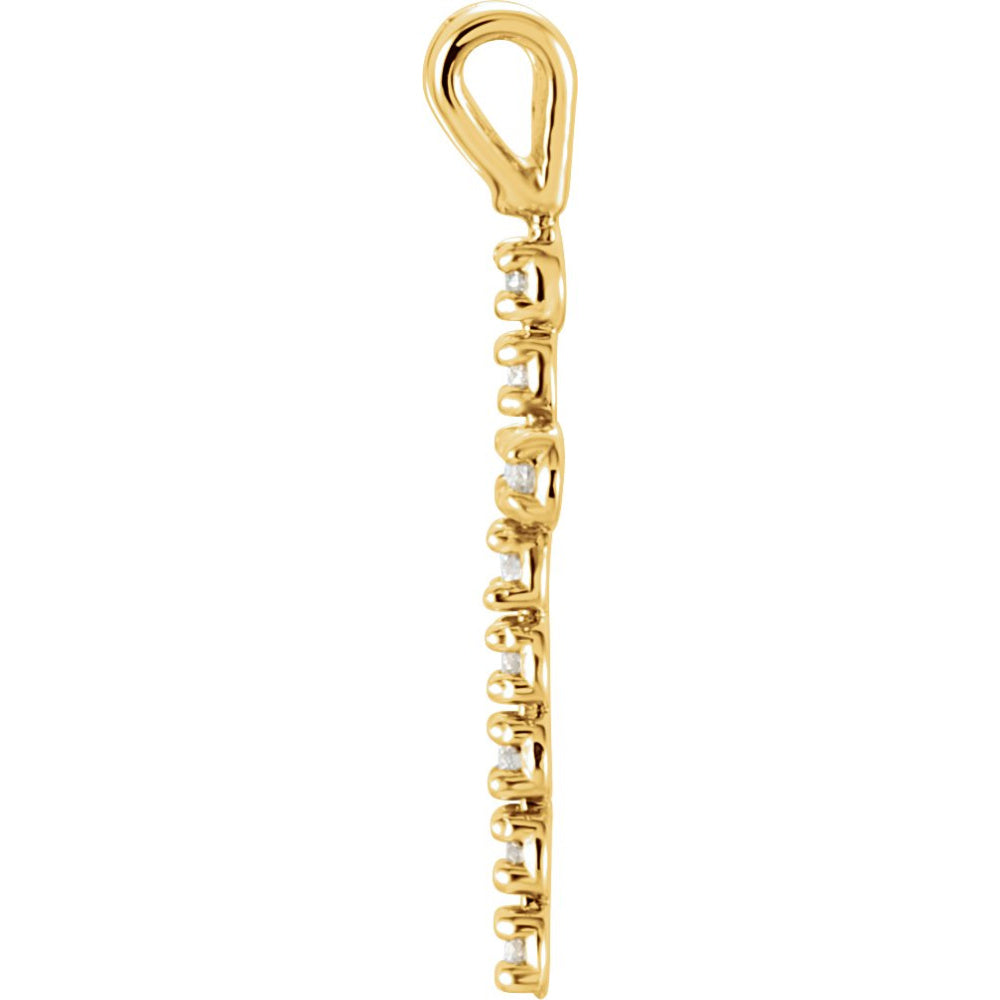 Accented Cross Pendant