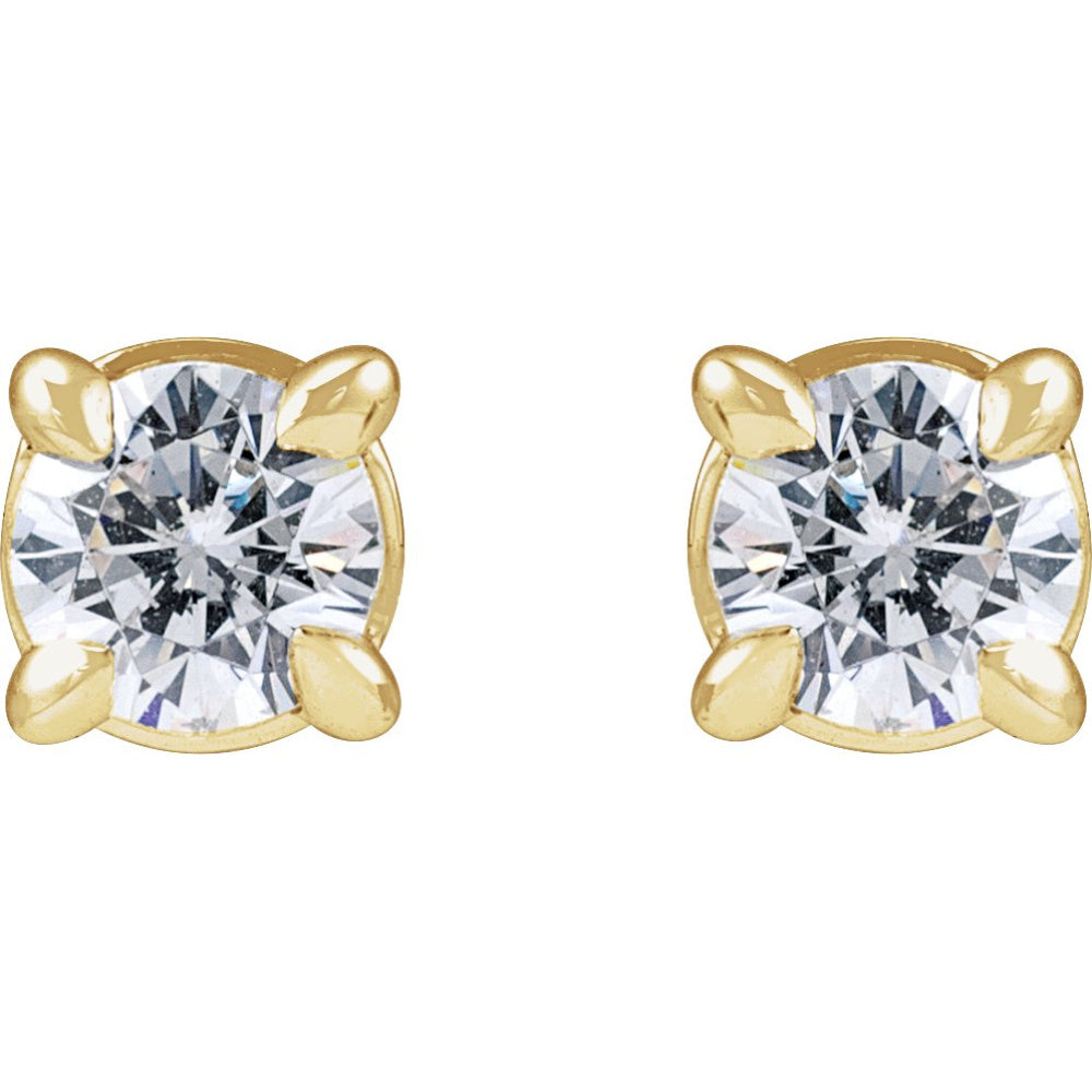Lab-Grown Diamond Stud Earrings