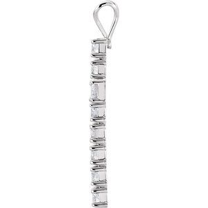 Accented Cross Pendant