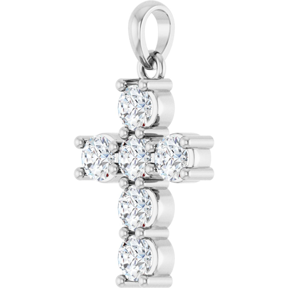 Accented Cross Pendant