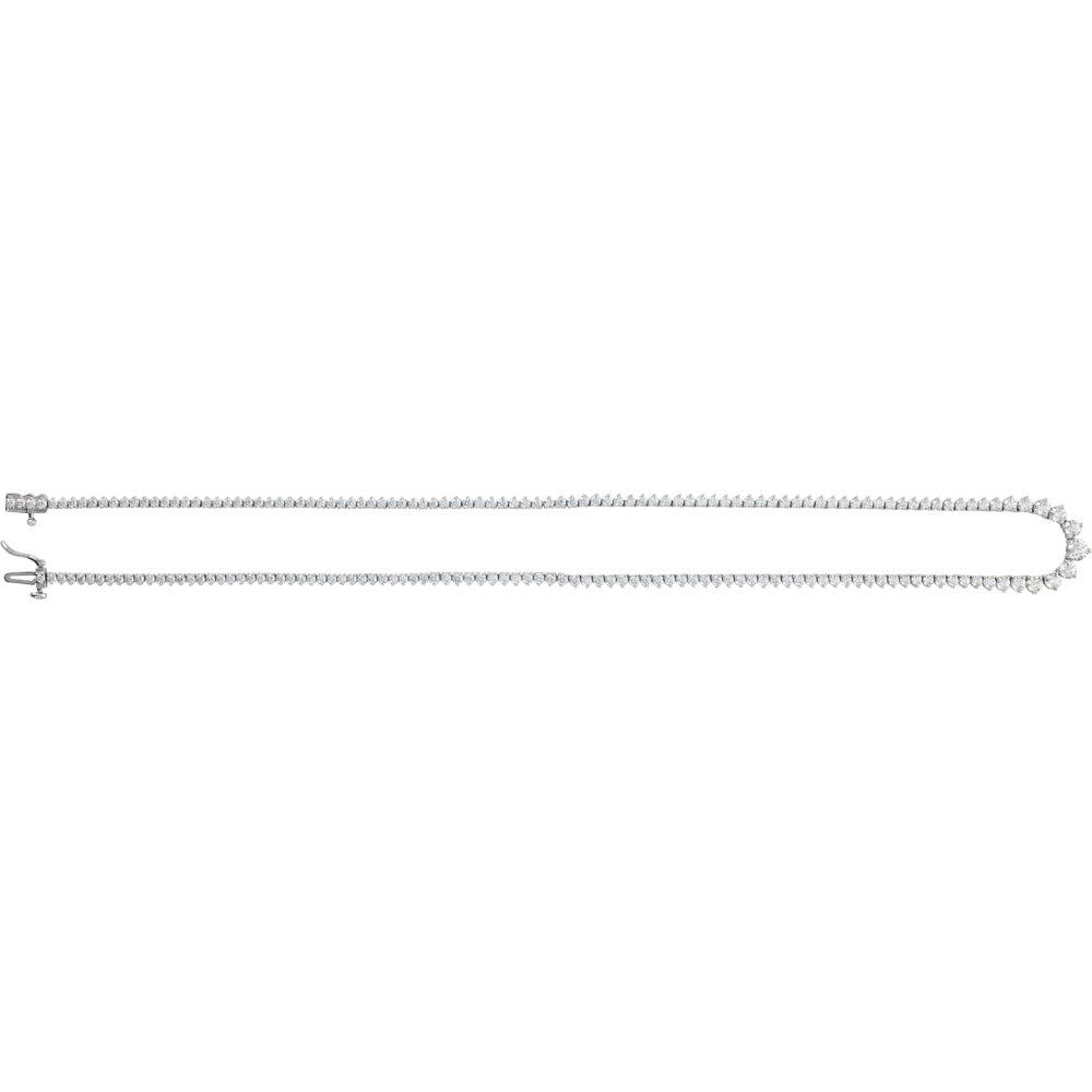 Graduated Line Necklace