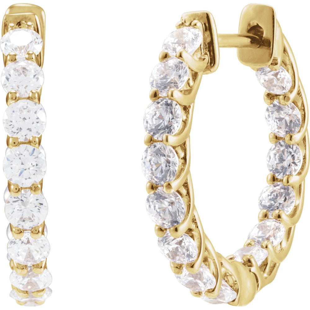 Inside-Outside Hoop Earrings