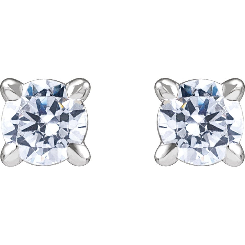 Lab-Grown Diamond Stud Earrings