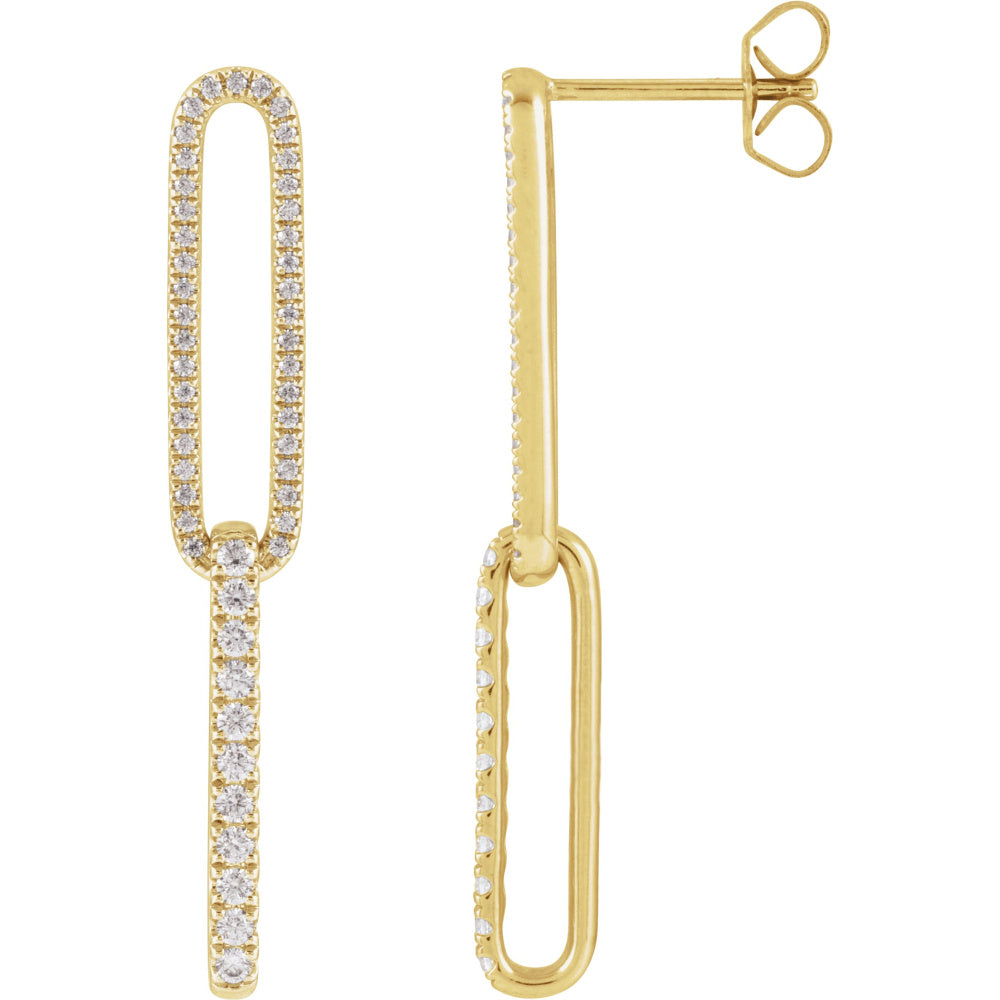 Lab-Grown Diamond Earrings