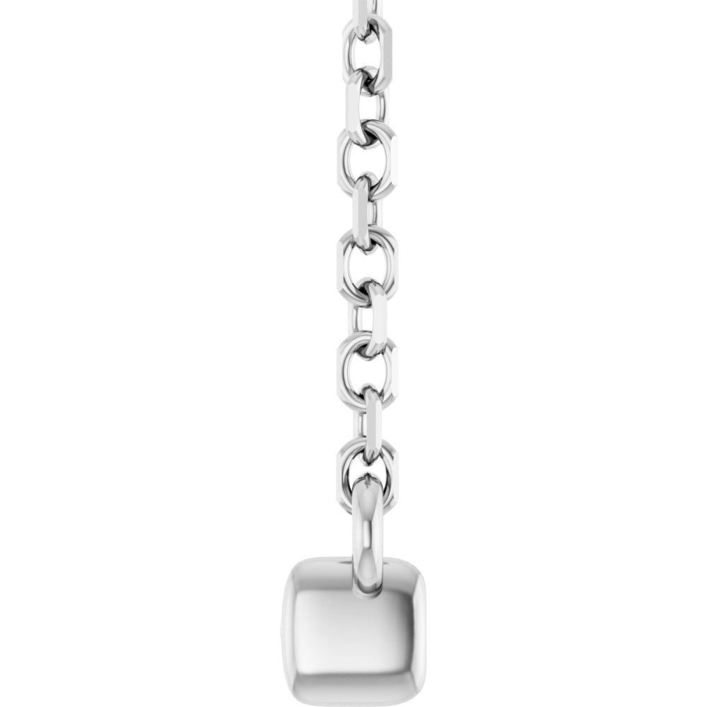 French-Set Bar Necklace or Center