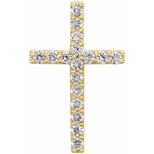 Petite Cross Necklace or Pendant