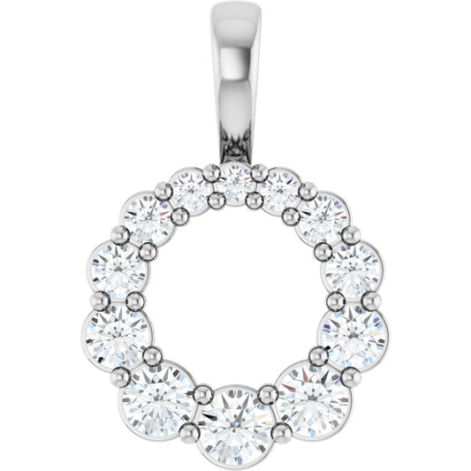 Graduated Circle Necklace or Pendant