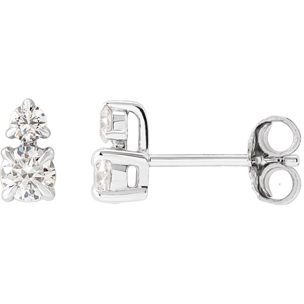 Lab-Grown Diamond Earrings