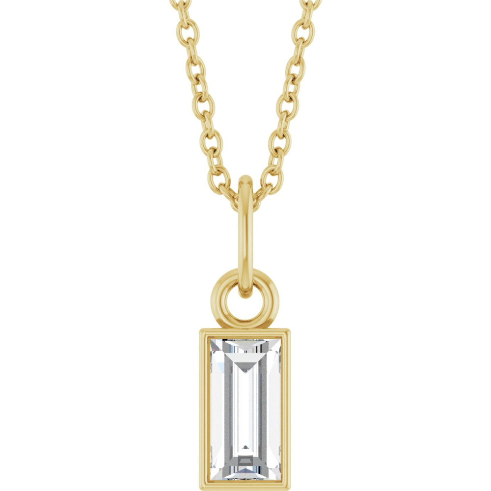 Solitaire Necklace or Pendant