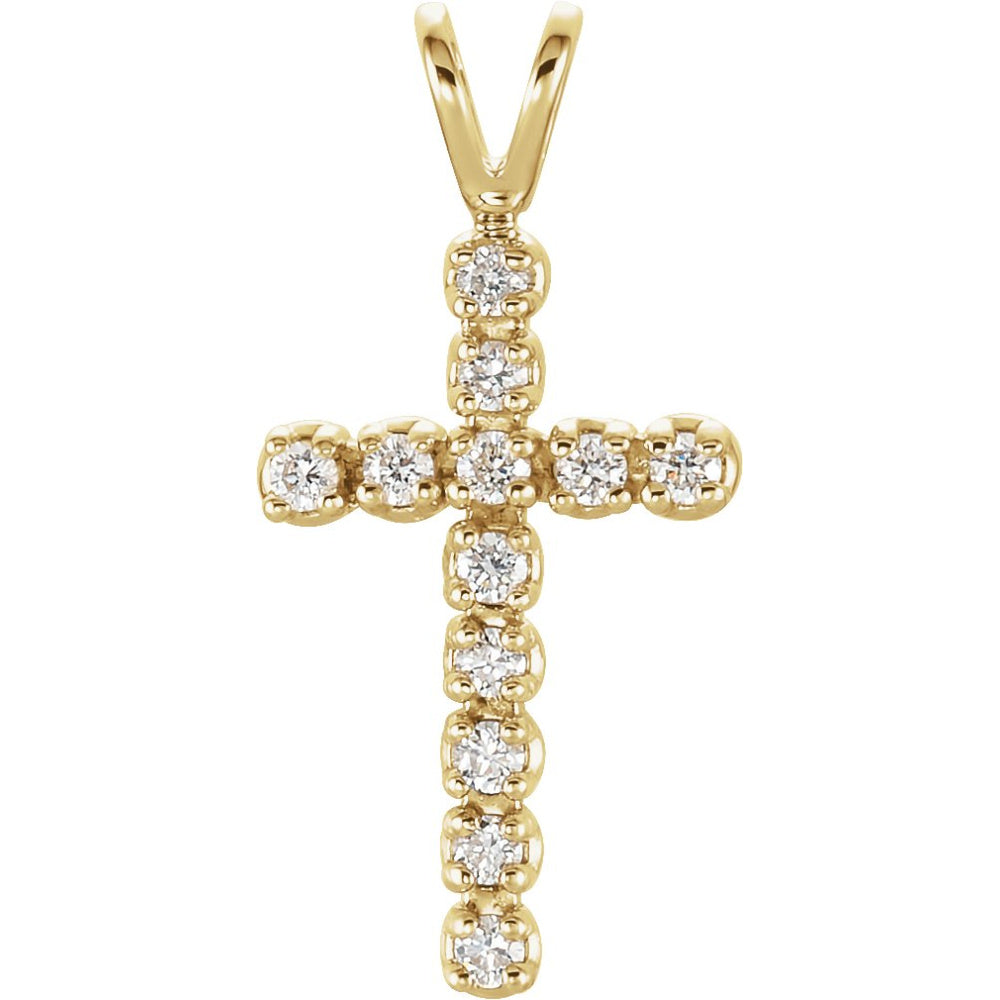 Accented Cross Pendant