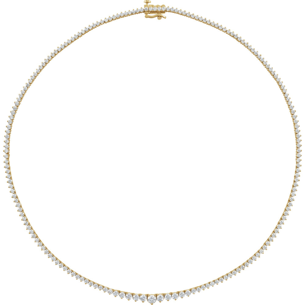 Graduated Line Necklace