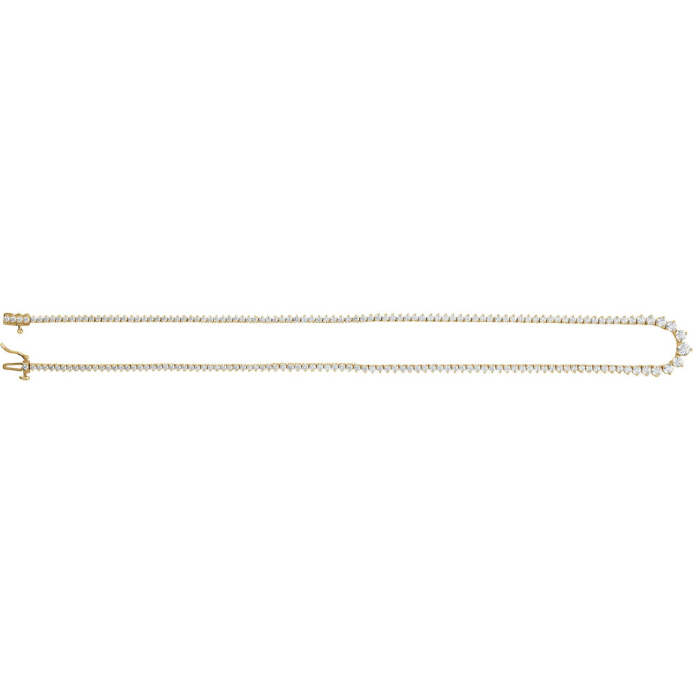 Graduated Line Necklace
