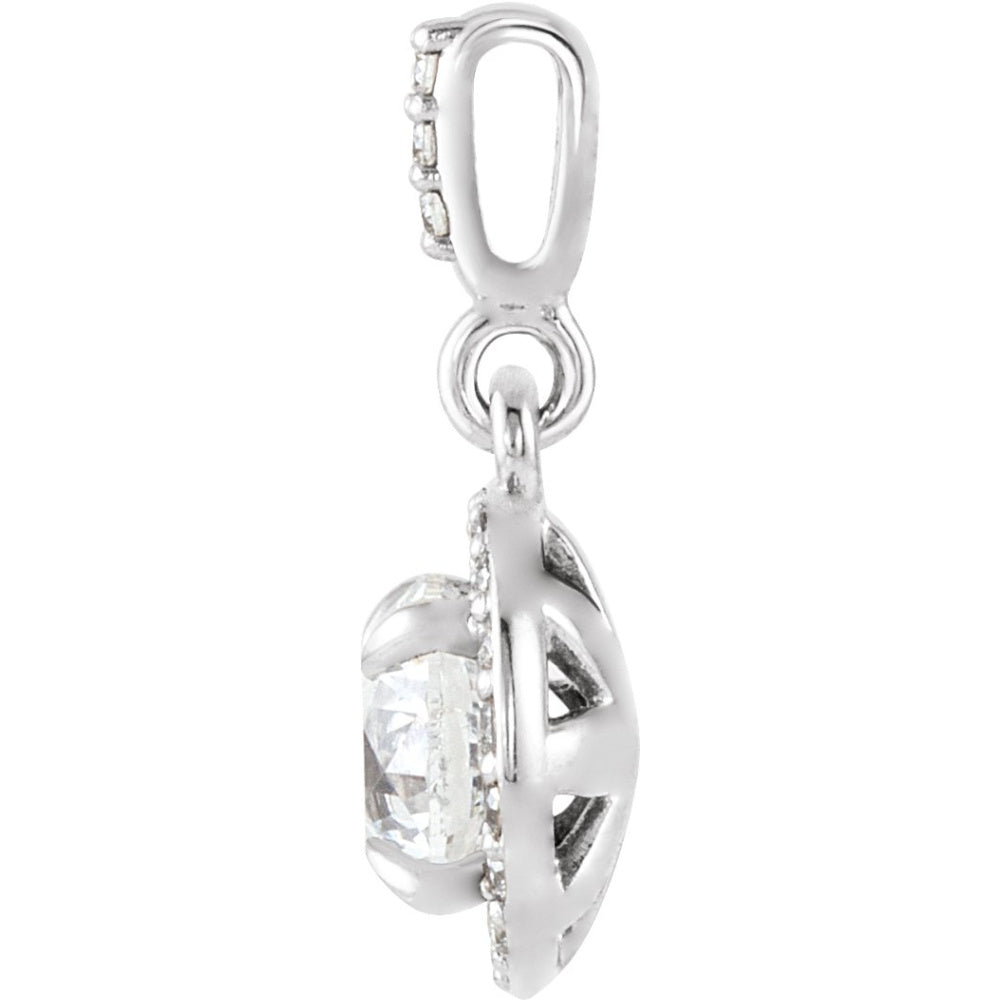 Halo-Style Pendant