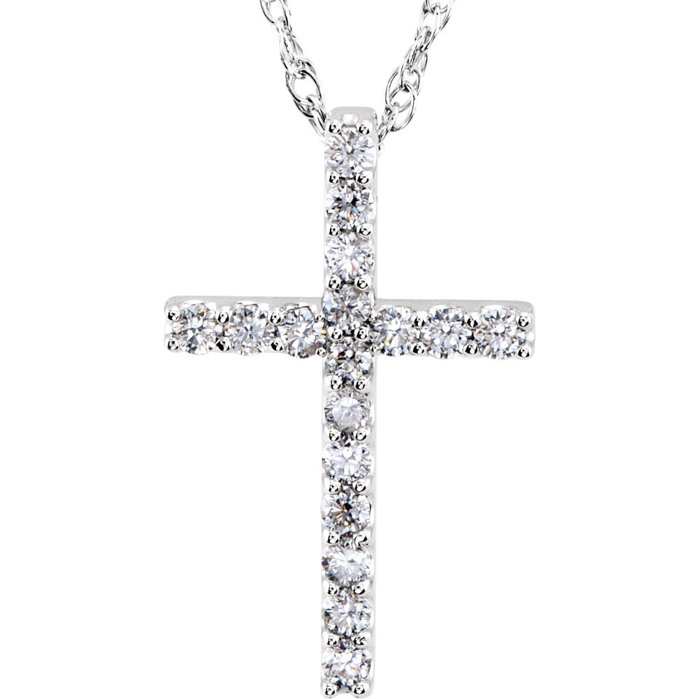 Petite Cross Necklace or Pendant