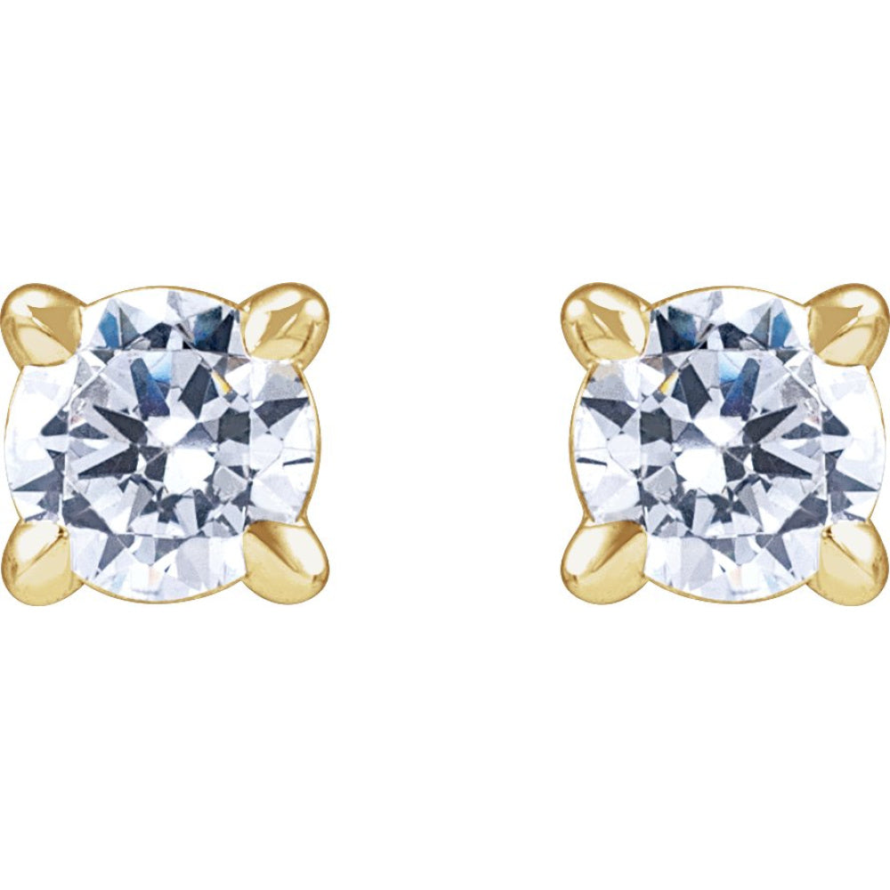 Lab-Grown Diamond Stud Earrings