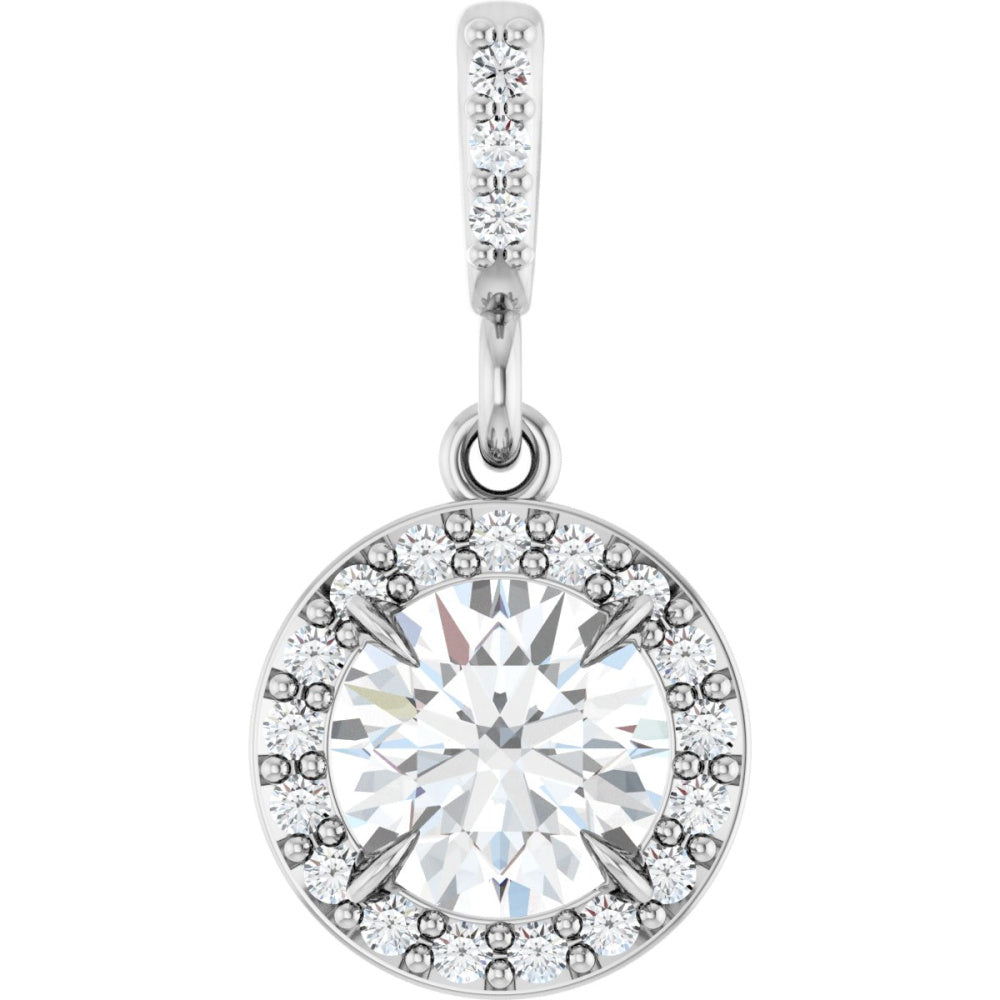 Halo-Style Pendant
