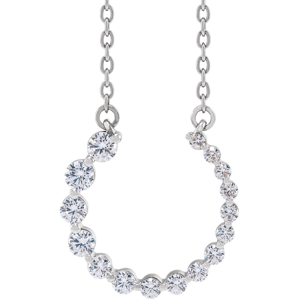 Graduated Circle Necklace
