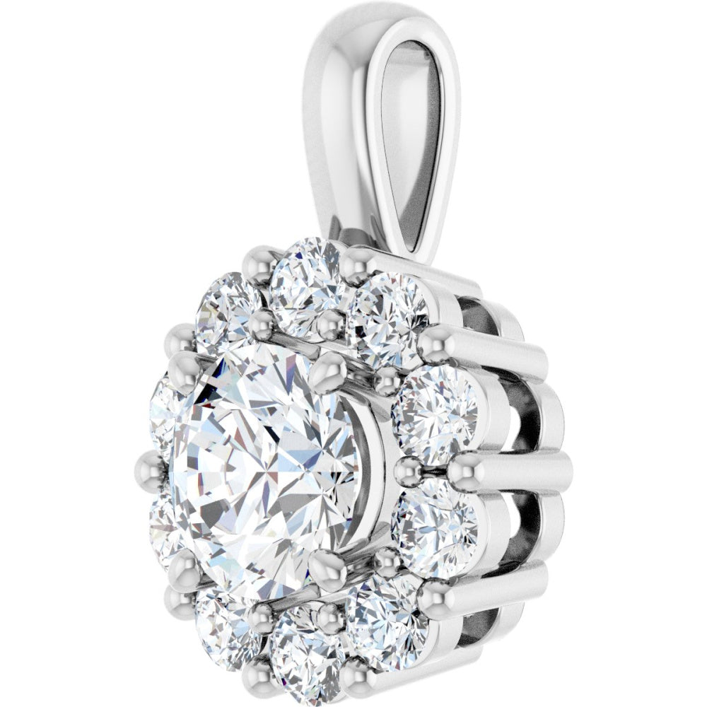Halo-Style Pendant