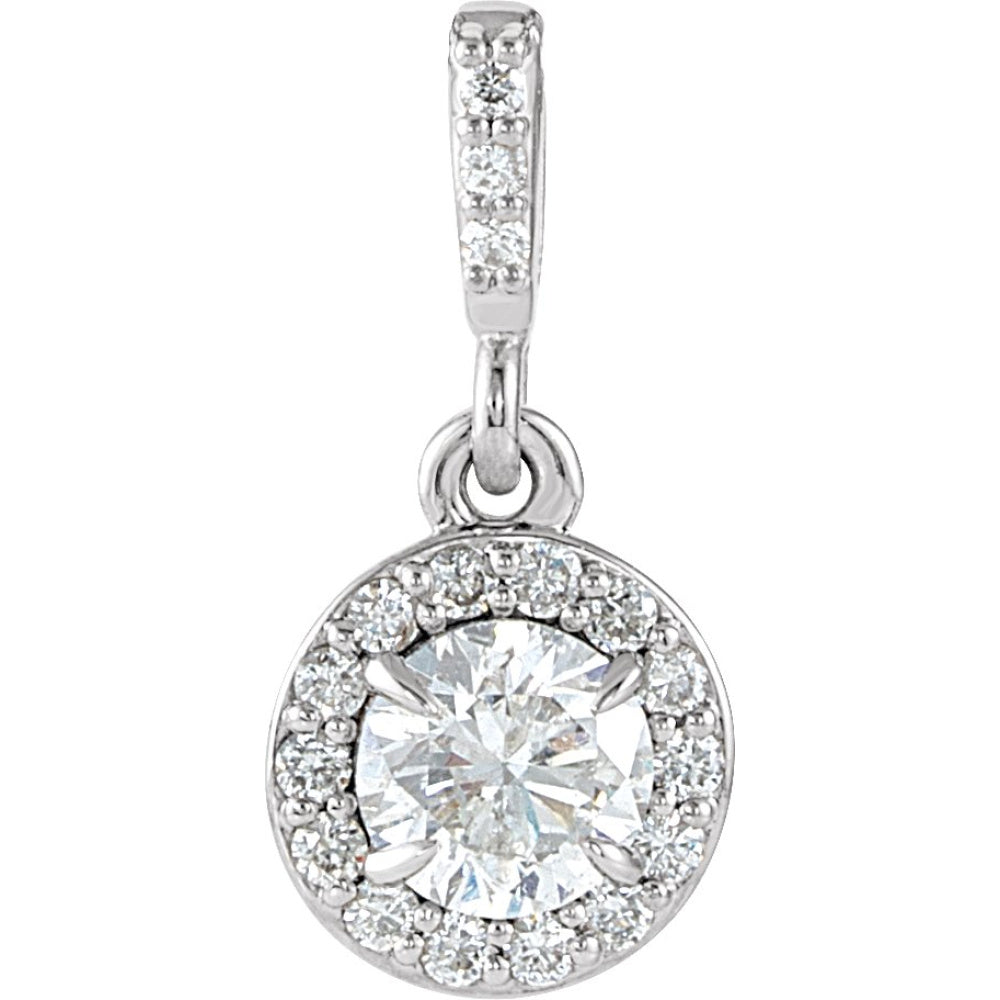 Halo-Style Pendant