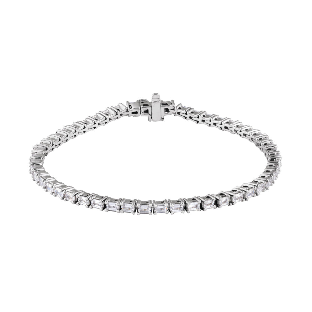 Lab-Grown Diamond Line Bracelet
