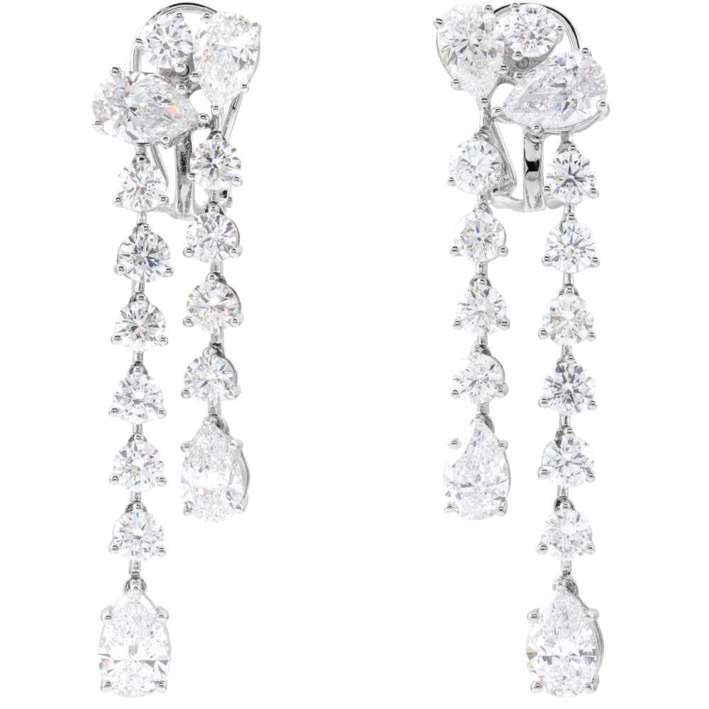 Lab-Grown Diamond Dangle Earrings