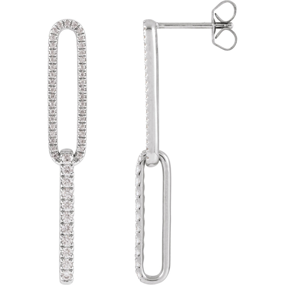 Lab-Grown Diamond Earrings