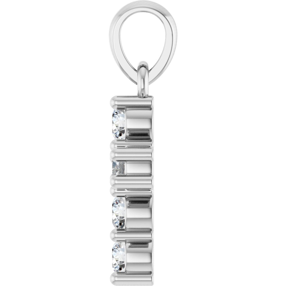 Accented Cross Pendant