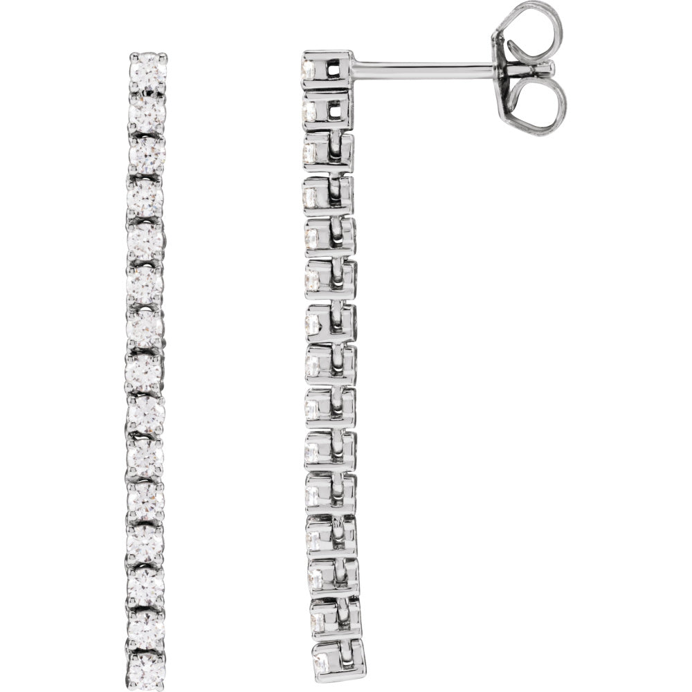 Accented Drop Earrings