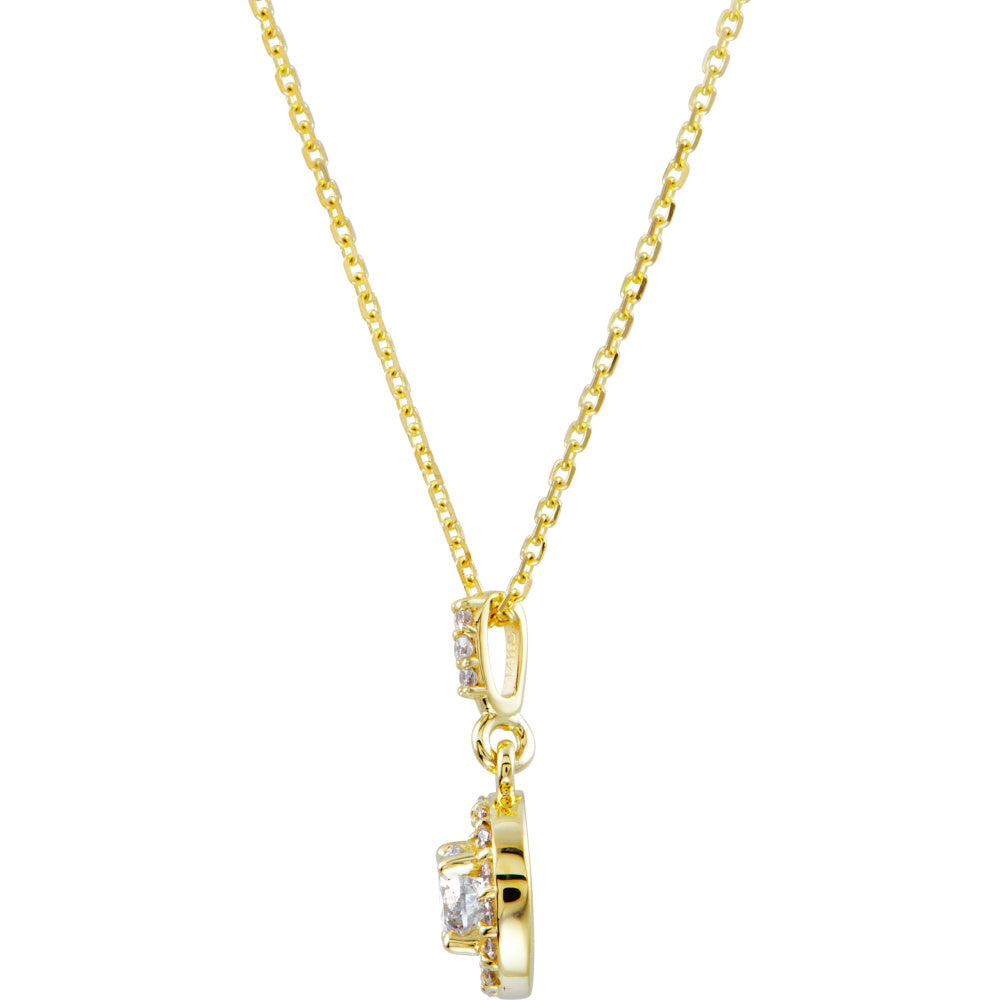 Halo-Style Necklace or Pendant