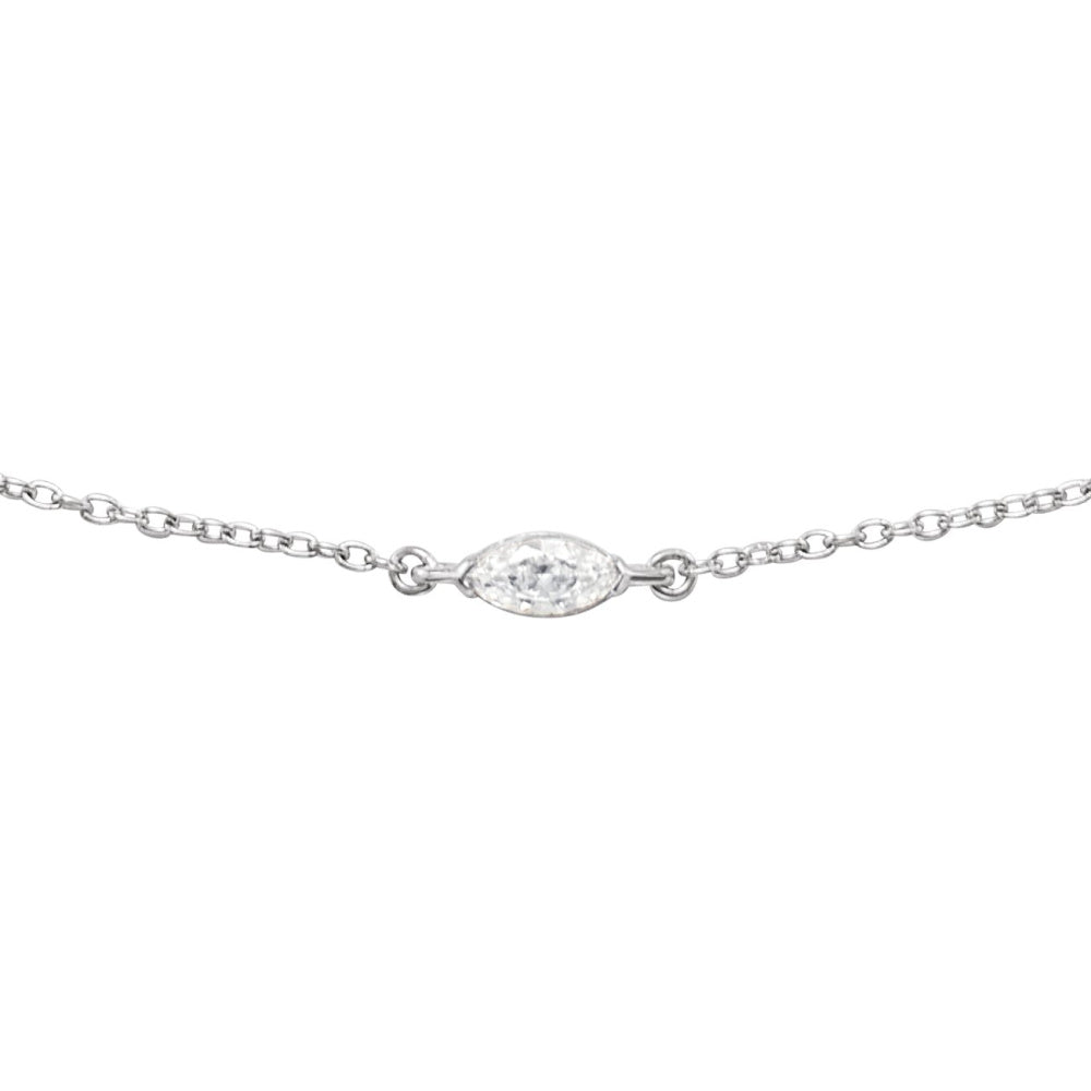 Lab-Grown Diamond Necklace