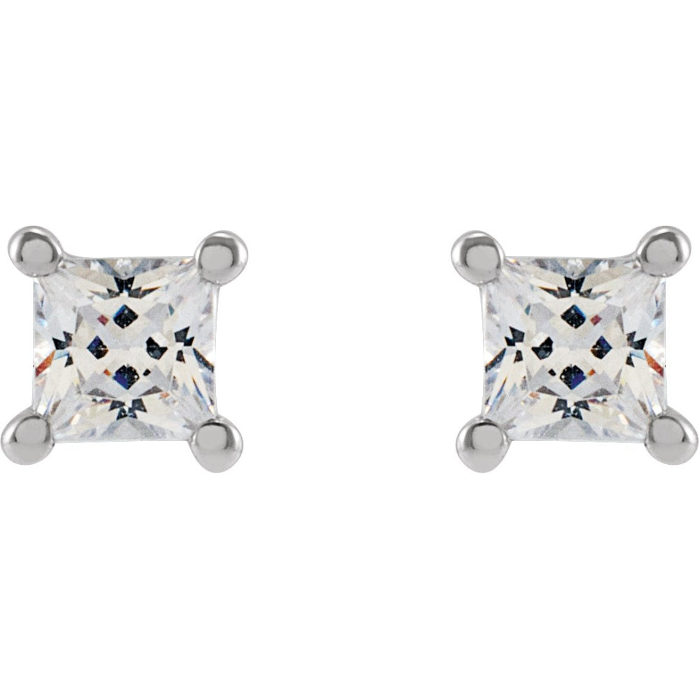 Lab-Grown Diamond Stud Earrings