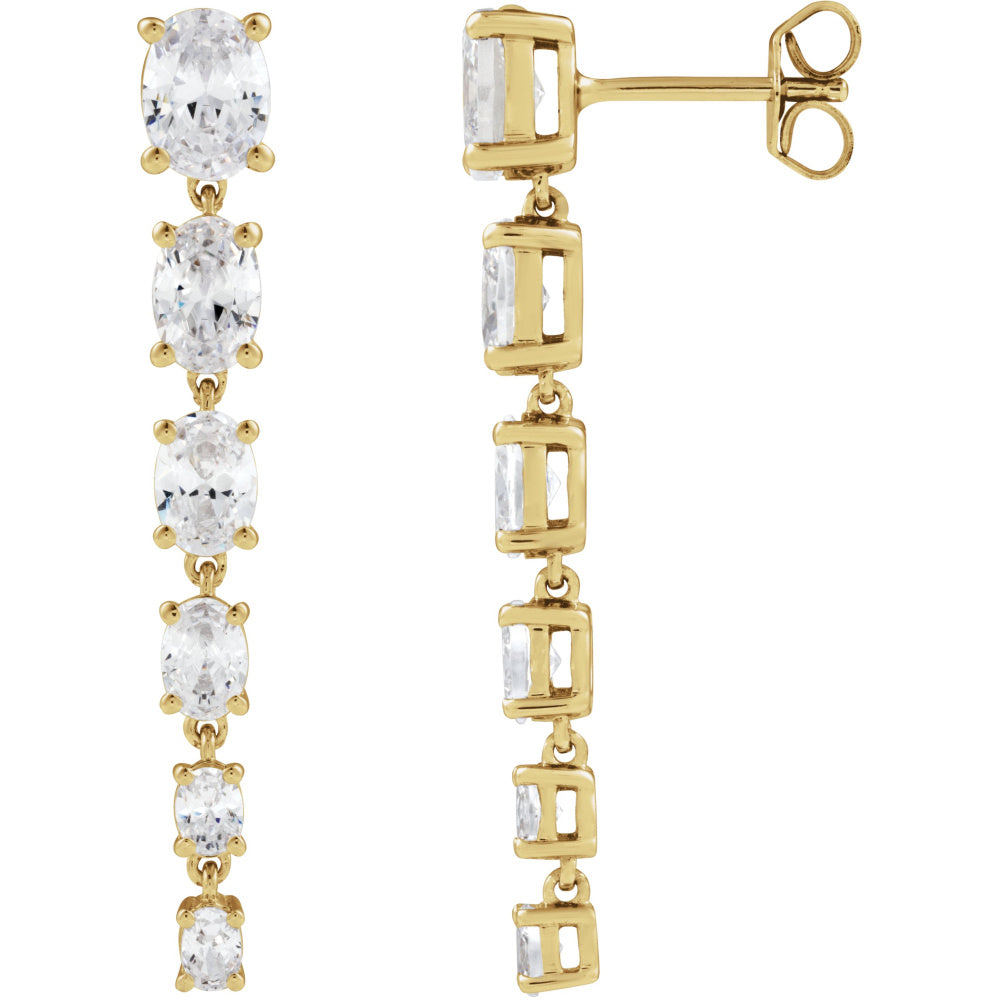 Lab-Grown Diamond Earrings